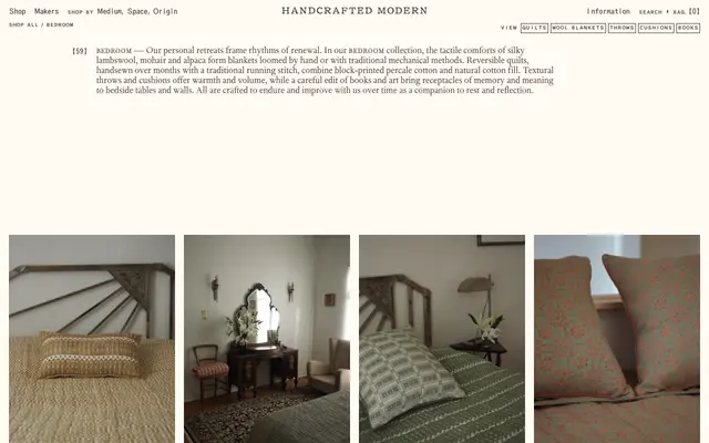 Handcrafted Modern screenshot